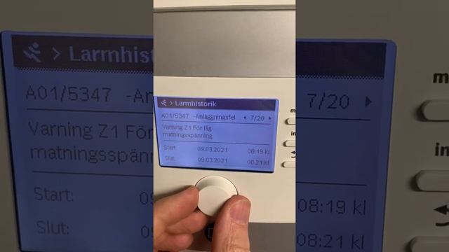 Bosch värmepump larm historik смотреть онлайн
