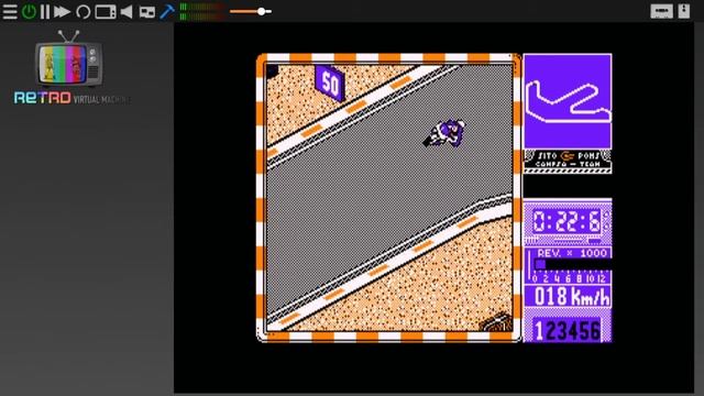 Top 50 Amstrad Games: Sito Pons 500cc Grand Prix смотреть онлайн