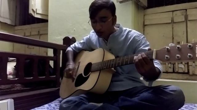 Baikuntha Aasore guitar cover смотреть онлайн