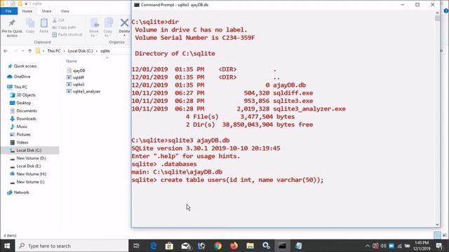Sqlite3 Create Table Part-03 | Select Table Records | Using Command Line смотреть онлайн