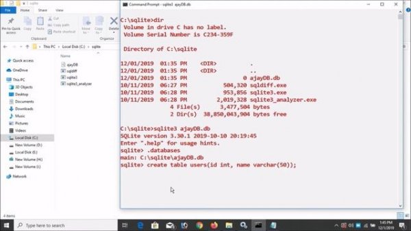 Sqlite3 Create Table Part-03 | Select Table Records | Using Command Line