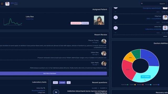 Best Responsive Medical Dashboard with Bootstrap UI Kit – Doclinic смотреть онлайн