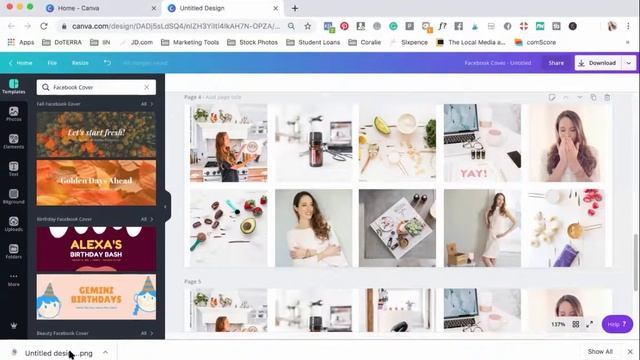 Canva Images Blurry? Fix It Fast + FREE FB Cover Template смотреть онлайн