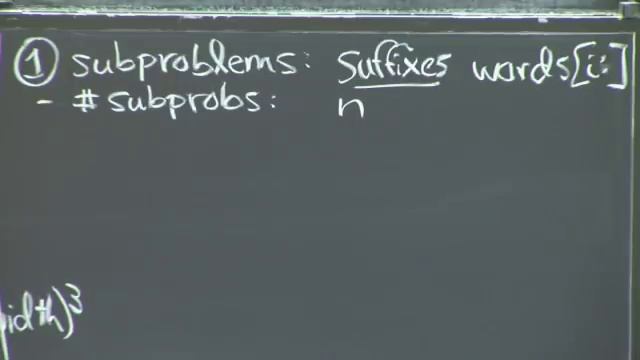 Lecture 20: Dynamic Programming II: Text Justification, Blackjack смотреть онлайн