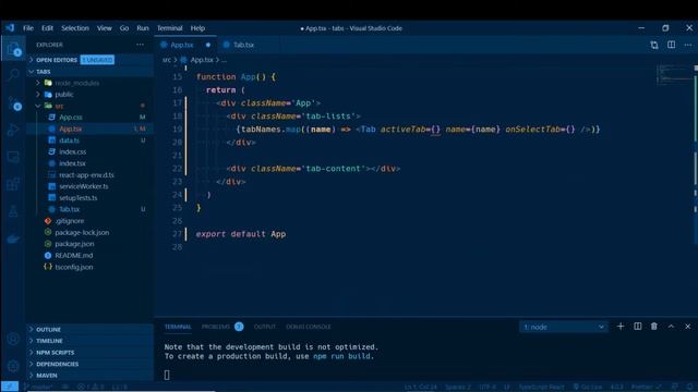 สร้าง tab component ใน React смотреть онлайн
