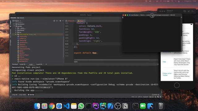 React Native QrCode Ve Barkod Oluşturmak смотреть онлайн