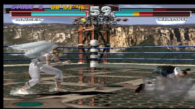 Tekken Tag (Arcade) Twin Angel Gameplay | Mame0239b | HQ (60FPS) смотреть онлайн