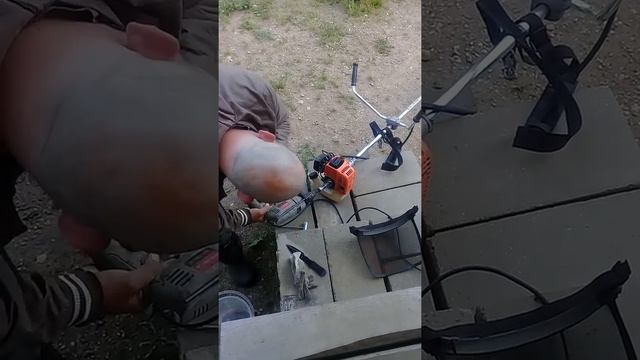 Электростартер для триммера.