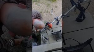 Электростартер для триммера.