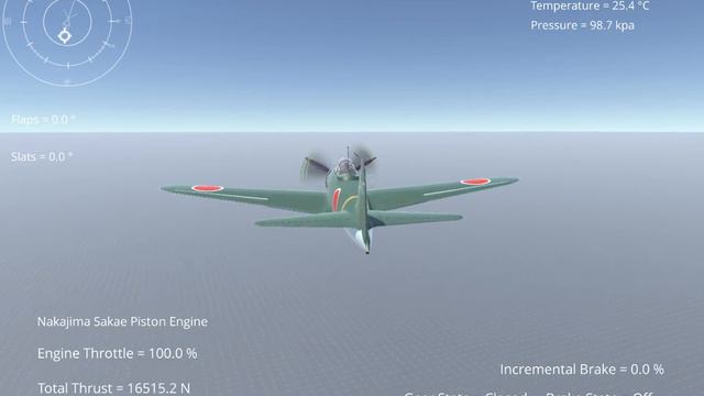 Silantro Unity3d Flight Simulator: Mitsubishi A6M2 Zero Flight Test смотреть онлайн