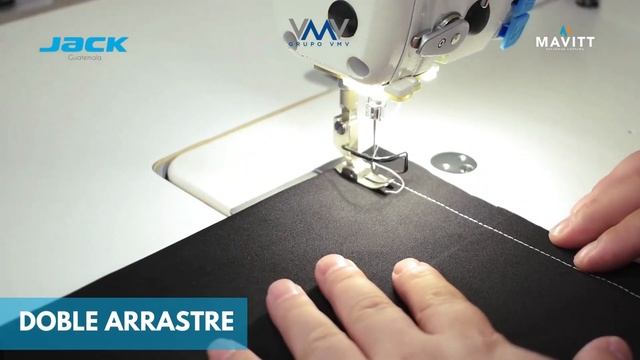 MÁQUINA PLANA PUNTADA RECTA JACK A6F AUTOMÁTICA смотреть онлайн