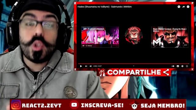 REACT - Hades - Submundo / O Maior Imperador | Qin Shi Huang VS Hades | ft. @M4rkim & @BasaraMusic смотреть онлайн