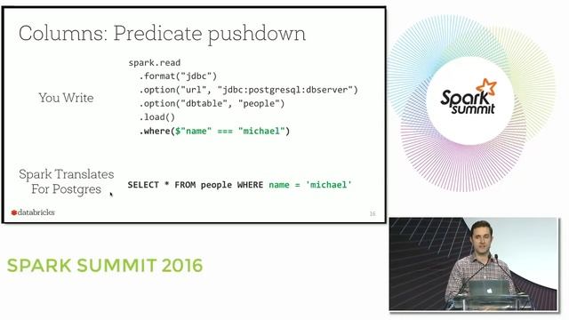 Structuring Apache Spark 2.0: SQL, DataFrames, Datasets And Streaming - by Michael Armbrust смотреть онлайн