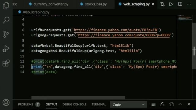 Stock price scraping with BeautifulSoup and Python | Real Time Stock Prices | Web scraping in Pytho смотреть онлайн