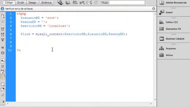 PHP Criando um arquivo de conexão com o Mysql смотреть онлайн