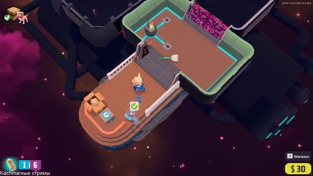 Out of Space / Gameplay / No voice / Walkthrough / PC Steam game / HD 720p60FPS смотреть онлайн