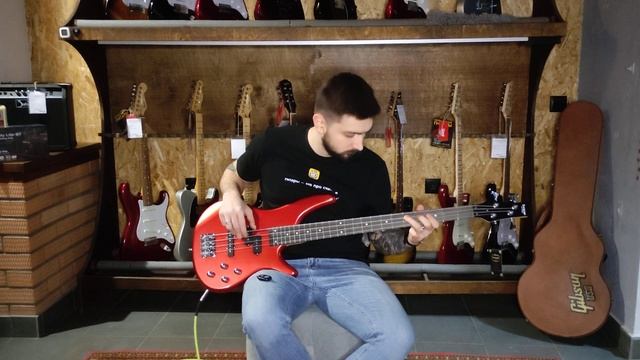 Обзор бас-гитары SQOE SQ-IB-4 Red | SKIFMUSIC.RU смотреть онлайн