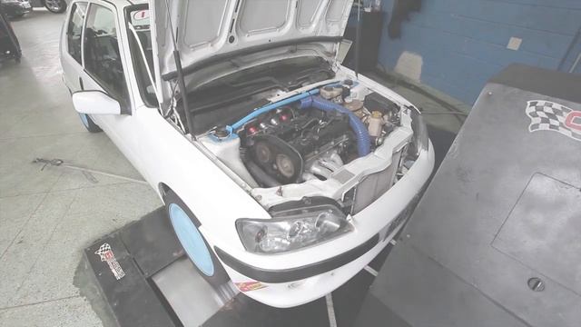 Peugeot 106 1.6 16v - 150whp - from Brazil @ Dyno - MK Race Team смотреть онлайн