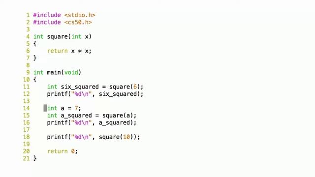 Основы программирования от Гарварда на русском CS50 [Функции] смотреть онлайн