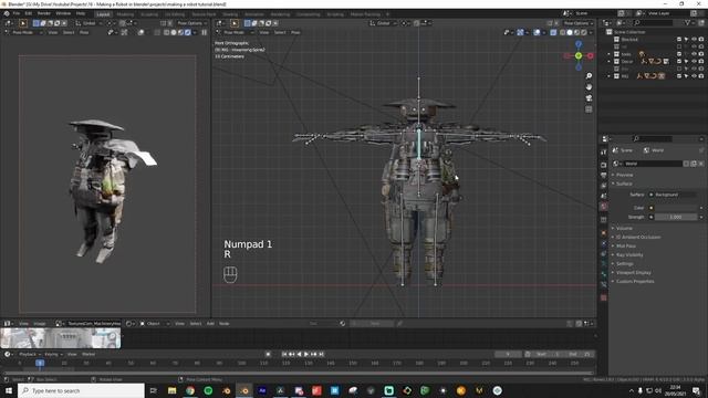 Making Robots In Blender - Tutorial смотреть онлайн