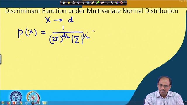 Lecture 06 : Discriminant Function - I смотреть онлайн