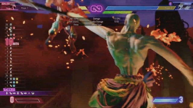 Street Fighter 6 Dhalsim Combo Compilation смотреть онлайн