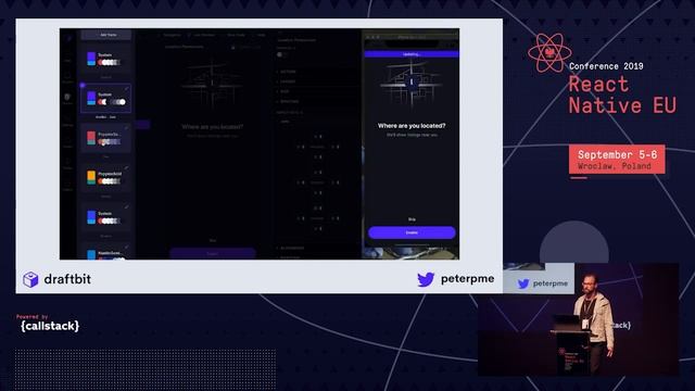 React Native EU 2019: Peter Piekarczyk - Building Components Visually Using Draftbit смотреть онлайн