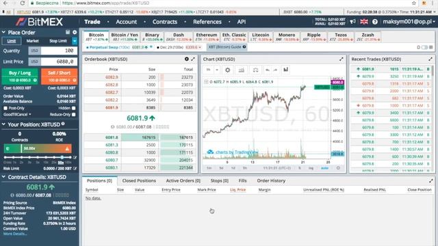 Giełda BitMEX – Jak grać na dźwigni, co to LONG i SHORT + przykłady смотреть онлайн