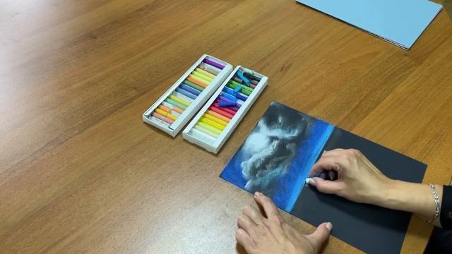 Мастер класс от руководителя кружка ИЗО Бобровского РДК - "Техника рисования пастелью" смотреть онлайн