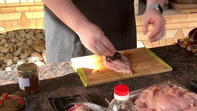 КУРИНЫЕ РУЛЕТИКИ НА ОГНЕ