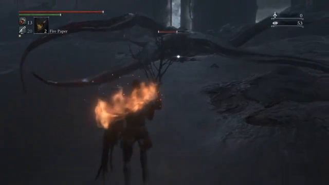 Bloodborne | CUT CONTENT - Moon Presence BOSS FIGHT (first try) смотреть онлайн