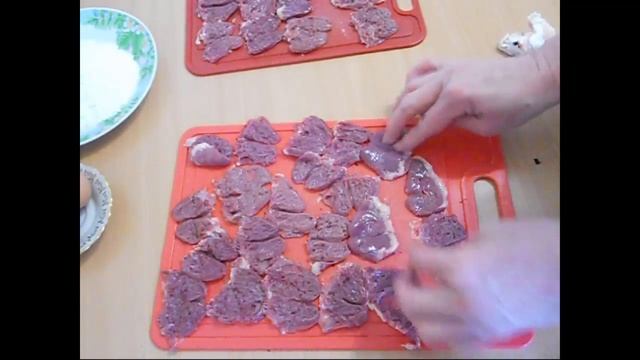 Отбивные из куриных сердечек смотреть онлайн