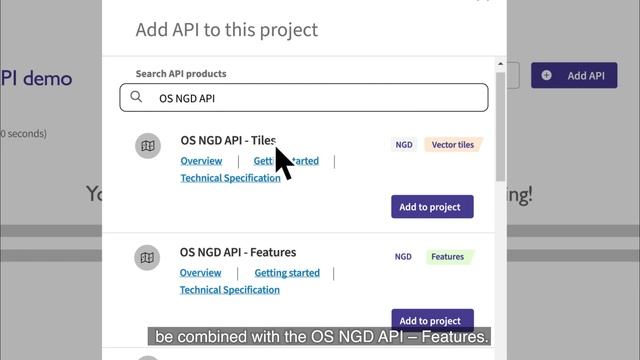 OS Data Hub Tutorial | How to use NGD API - Tiles смотреть онлайн