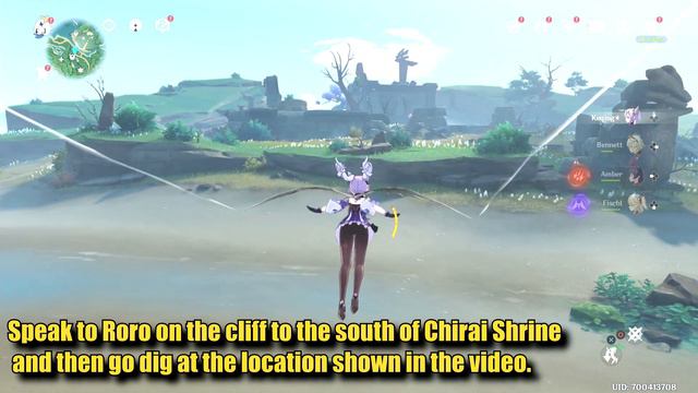 Genshin Impact - RERO GHOST Hidden Treasure Location (Tsurumi Island) смотреть онлайн