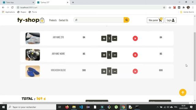 Site web e-commerce avec react js смотреть онлайн