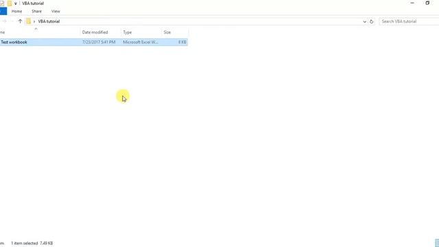 VBA Tutorial-4: Handle an Excel Workbook in VBA смотреть онлайн