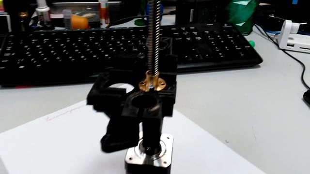 Ходовой винт М8 - доработка 3D принтера МС7 (3D-СТАРТ) от Мастер Кит смотреть онлайн