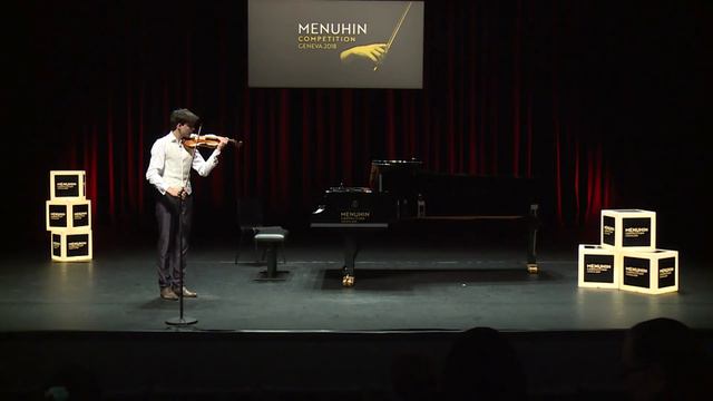NATHAN MIERDL / Menuhin Competition 2018, Senior First Rounds - Day 1