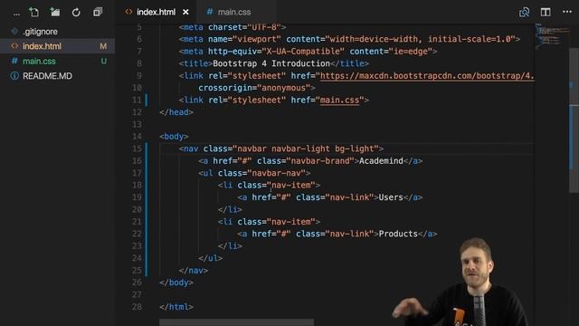 Bootstrap 4 Navbar Concepts | BOOTSTRAP 4 TUTORIAL смотреть онлайн
