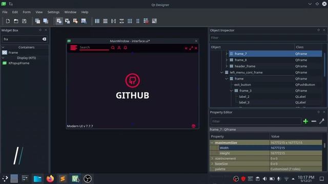 Animated Side Menu | Pyside | PyQt | Moder UI | Interface | Drop Down Menu | Tease смотреть онлайн