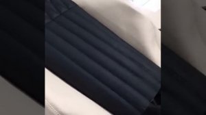 Перешив сидений грузовика Scania с вышивкой логотипа. Перетяжка сидений в экокожу. Автоателье СПБ