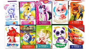 СВИТ БОКС Mix! СЮРПРИЗЫ Драконы,Смешарики,Тачки 3,Май литл пони,Дисней,Пушистики Surprise unboxing