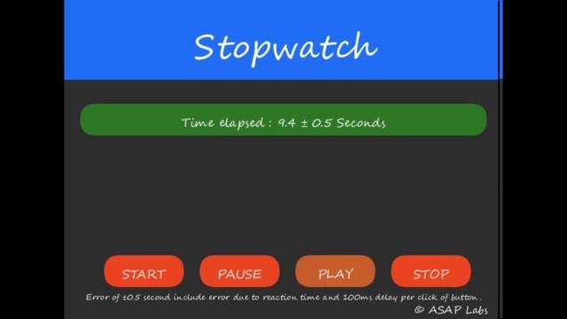 Stopwatch | Processing JAVA Program | Window App смотреть онлайн