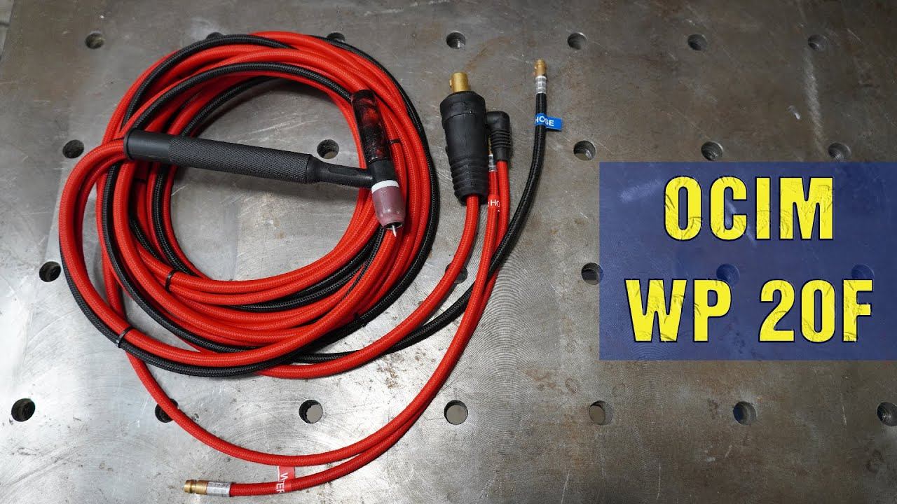 Обзор TIG горелки OCIM WP-20F.