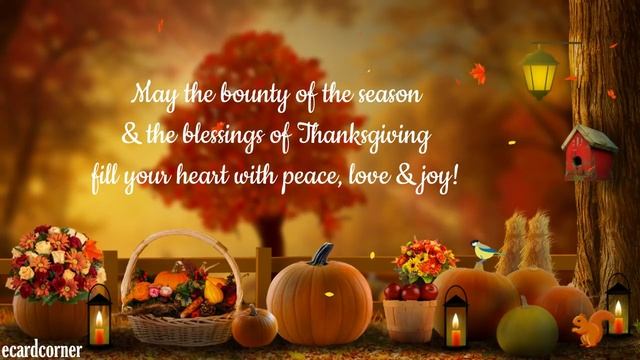 Lots of love & hugs to wish Happy Thanksgiving смотреть онлайн
