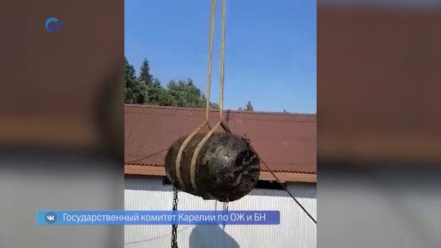 В Ладожском озере рядом с островом Валаам нашли донную морскую мину весом 900 кг смотреть онлайн