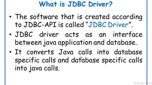 Types of JDBC Drivers ||JDBC in Telugu Lecture-3 смотреть онлайн