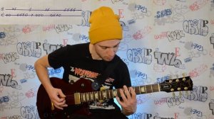 Уроки электрогитары для начинающих, играем квинты, рифы и упражнения