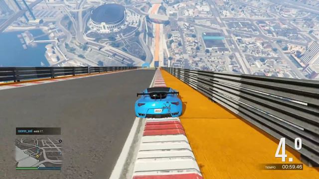 DE VIAJE A LA LUNA!! - CARRERA GTA V ONLINE - GTA 5 ONLINE смотреть онлайн