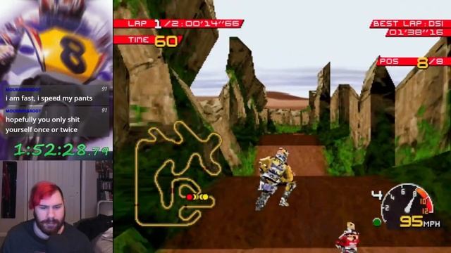 Moto Racer (PSX) - Pocket Bike Championship (Let's Play Part 2) смотреть онлайн